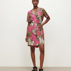 $169 NWOT ALL SAINTS ATHEA TAI NUI Tiger Dress Sz 6US/10UK Small Medium Large